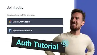 Add Auth to your React Project EASILY Tutorial