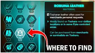 Star Wars Outlaws Where to Find Robuma Leather (Scoundrel Pouch Upgrade)