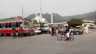 Faisal Mosque Islamabad - Faisal Avenue - Road Trip