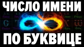 В имени скрыт сакральный смысл твоего предназначения . Как узнать своё число имени по буквице?