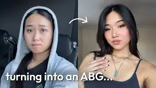 ABG glow up transformation 🧋