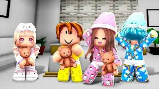 Our BABY PLUSHIES stay OVERNIGHT in a SLEEPOVER PARTY..(Brookhaven)