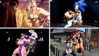 Shin Shoryuken Compilation in Fighting Games