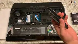 Alienware Area 51M Disassembly (RAM/SSD Upgrade)