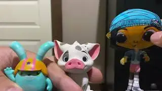 We Are A Couple Of Toy Figures! (Short Video with Bozzly, Pua and Mel)