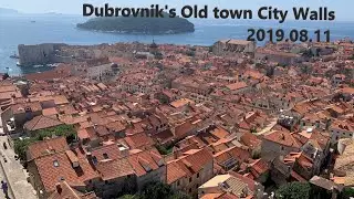 Dubrovniko senamiesčio siena 2019.08.11 (Dubrovnik's Old town City Walls)