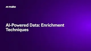 AI-Powered Data: Enrichment Techniques