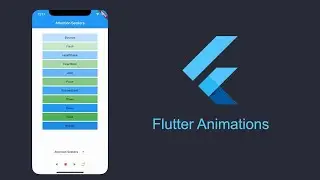 Flutter Full Tutorial For Beginner | Custom Animations Tickers Animation in flutter | 10.6