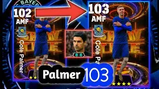 How to Max level up Cole Palmer Ratted 103 with Arteta Double Booster Manager