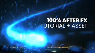 Shooting Star - After Effects Tutorial + Asset