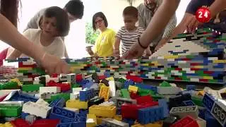 В Милане побит рекорд по высоте башни из Lego