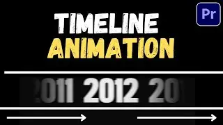Scrolling Timeline Animation in Premiere Pro