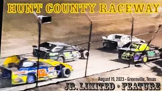 Junior Limited Feature - Hunt County Raceway - August 19, 2023 - Greenville, Texas, U.S.A.