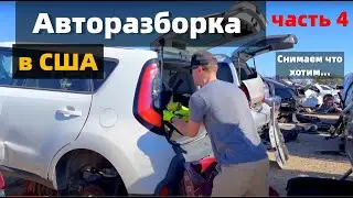 Самая Большая Авторазборка в Техасе | Junk Yard - в США